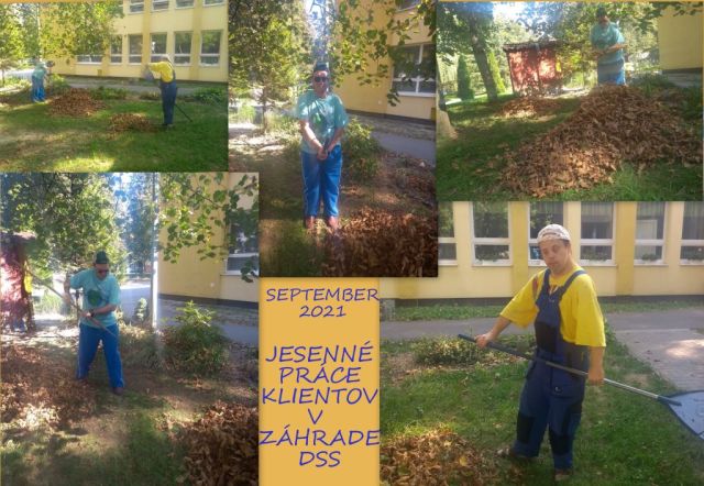 Jesenné práce v záhrade
