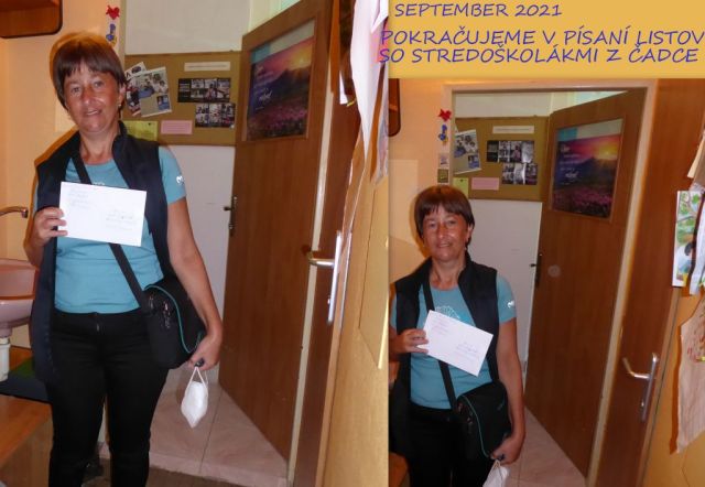 Dopisovanie si so stredoškolákmi