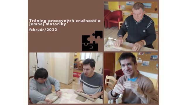 Tréning pracovných zručností a jemnej motoriky