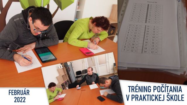 Tréning počítania v Praktickej škole