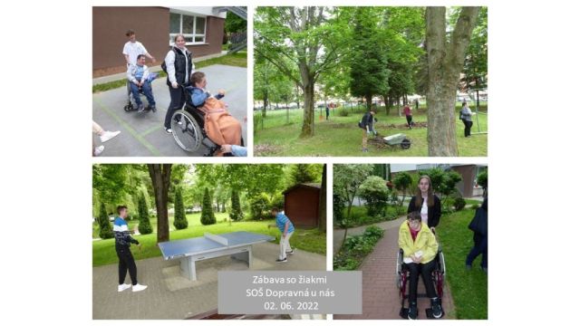 Stretávame komunitu - zábava so študentmi zo SOŠ Dopravnej