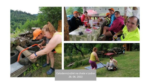 Výlet na chatu do Lodna