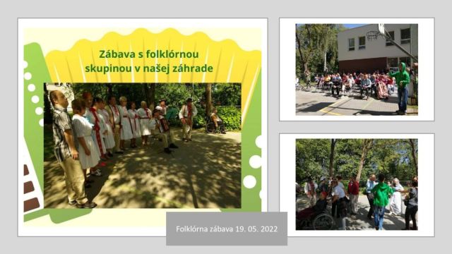 Zábava s folklórnou skupinou